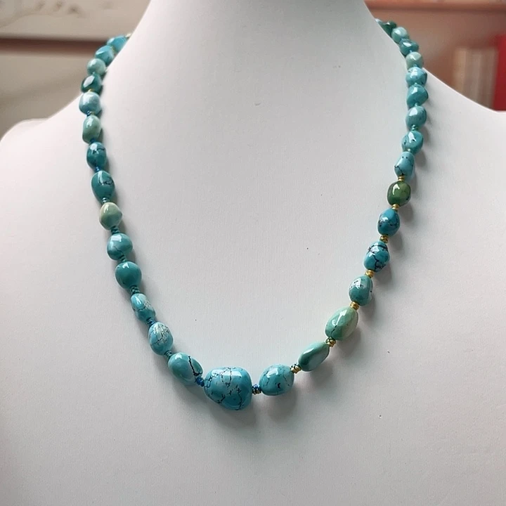 未镶嵌绿松石珠宝奇石