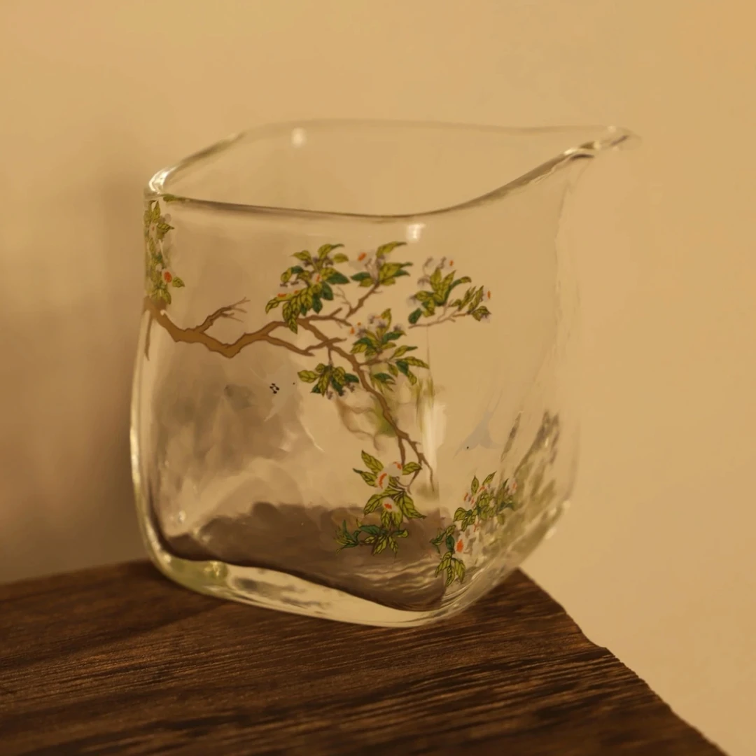 茶禾 春归鹰嘴方形公道杯（福利款）