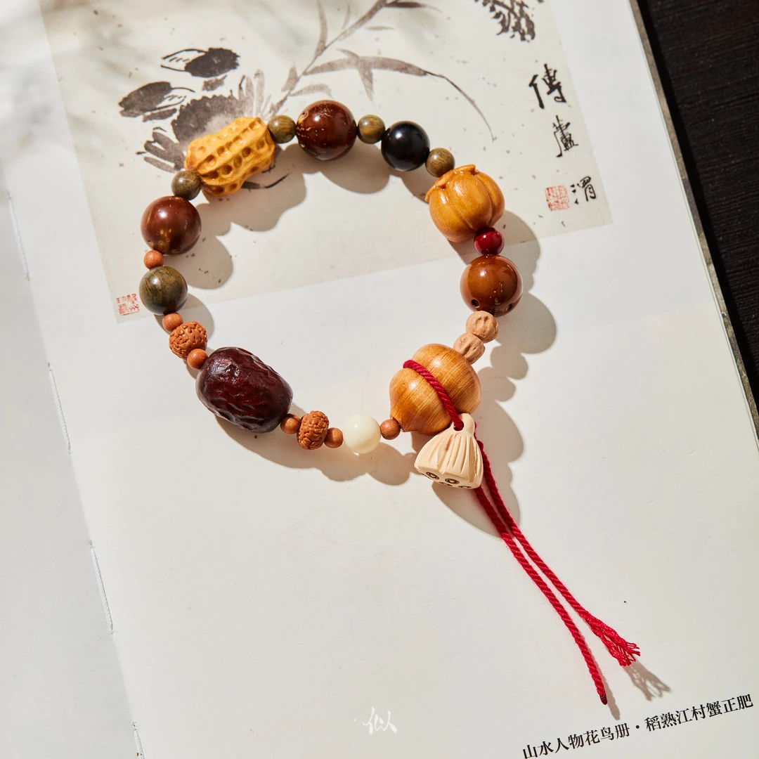 【木槿】·似梓珠宝· 檀木多宝手串 SZCC3250043