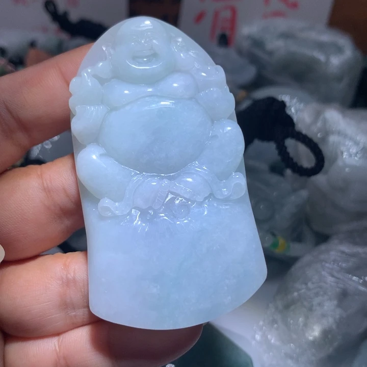 颈饰未镶嵌翡翠保真天然A货翡翠
