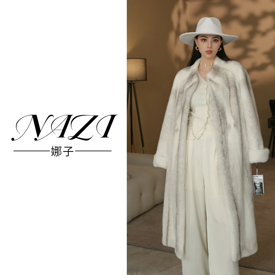 【娜子】芬兰丹麦进口短二小母貂女士水貂宝嘉美外套禄口