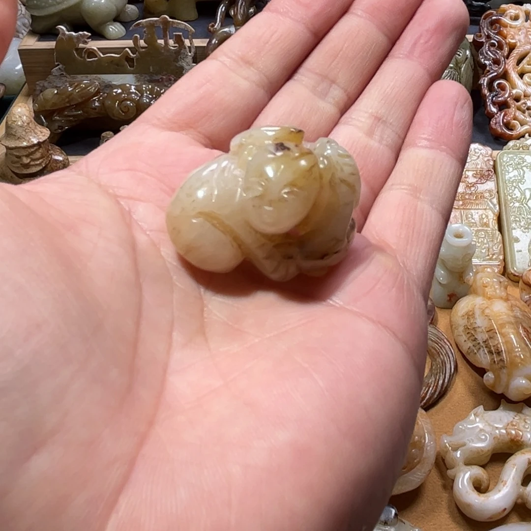 和田玉挂件未镶嵌