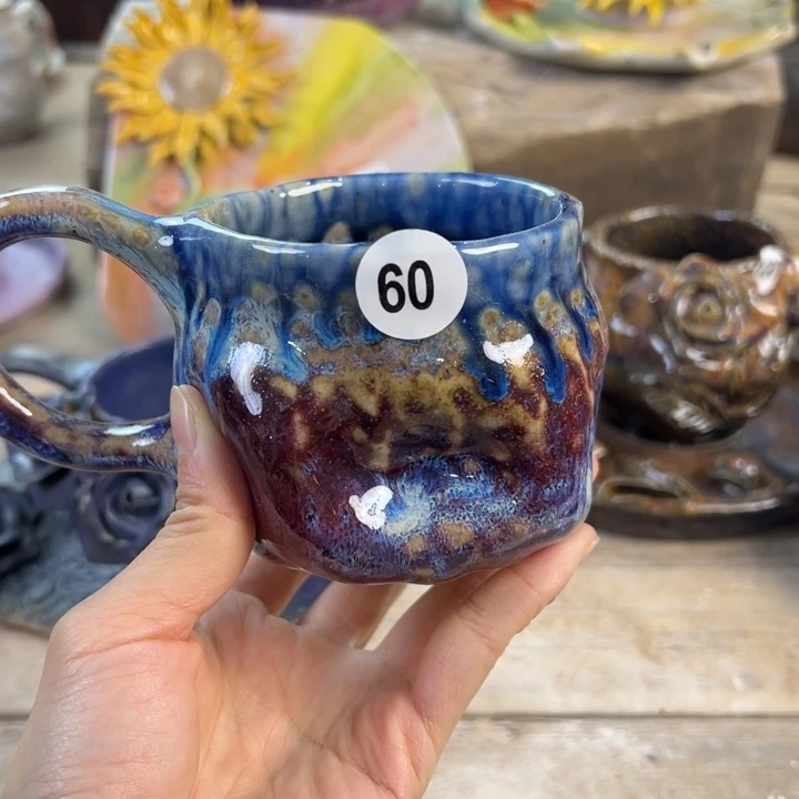 陶瓷懿树日式手捏餐具茶具