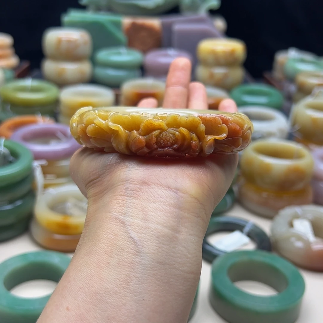 石英岩玉手镯未镶嵌貞*之