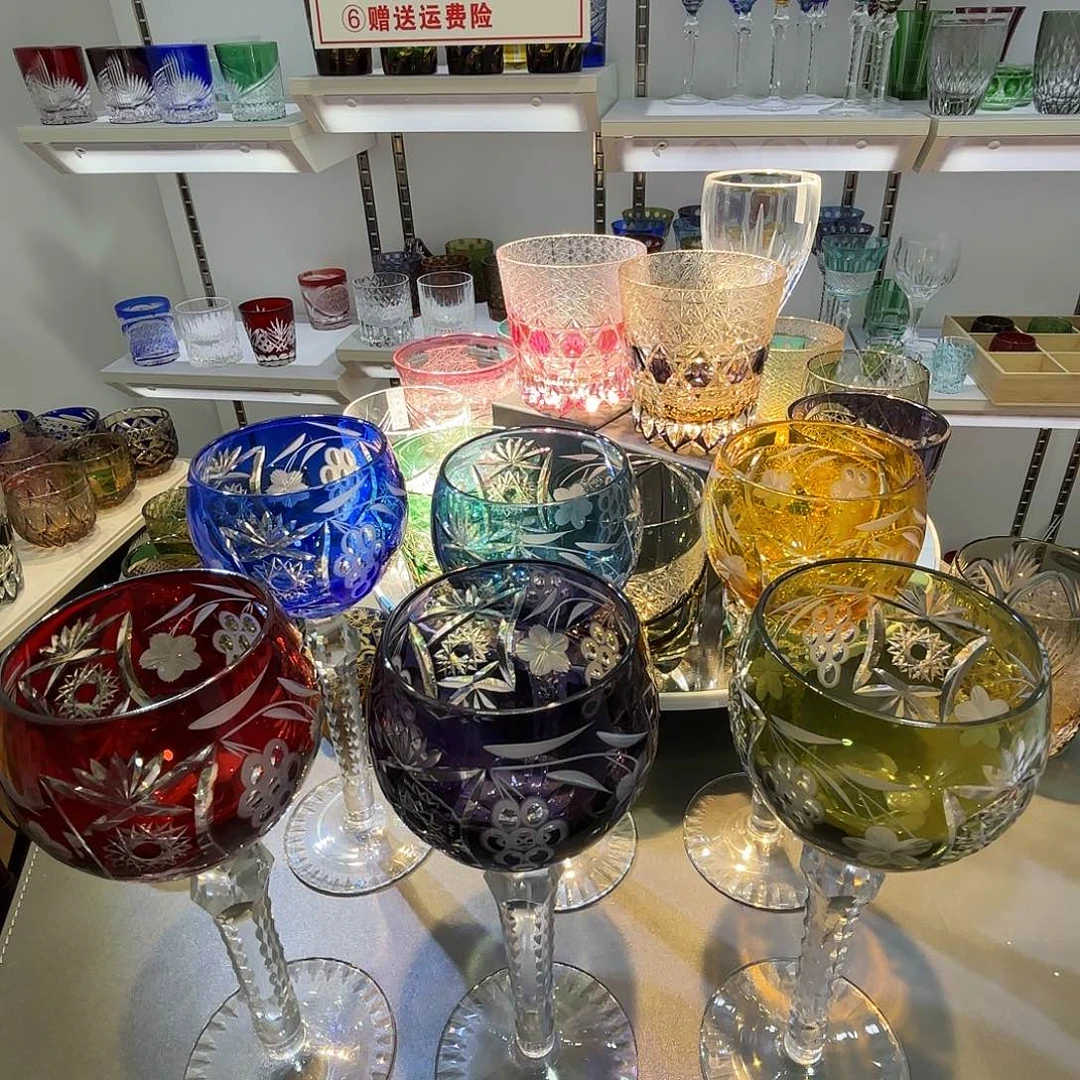 水晶玻璃吸管款隐**?共6个