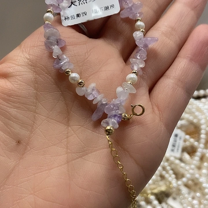 淡水珍珠手绳银S925镶嵌