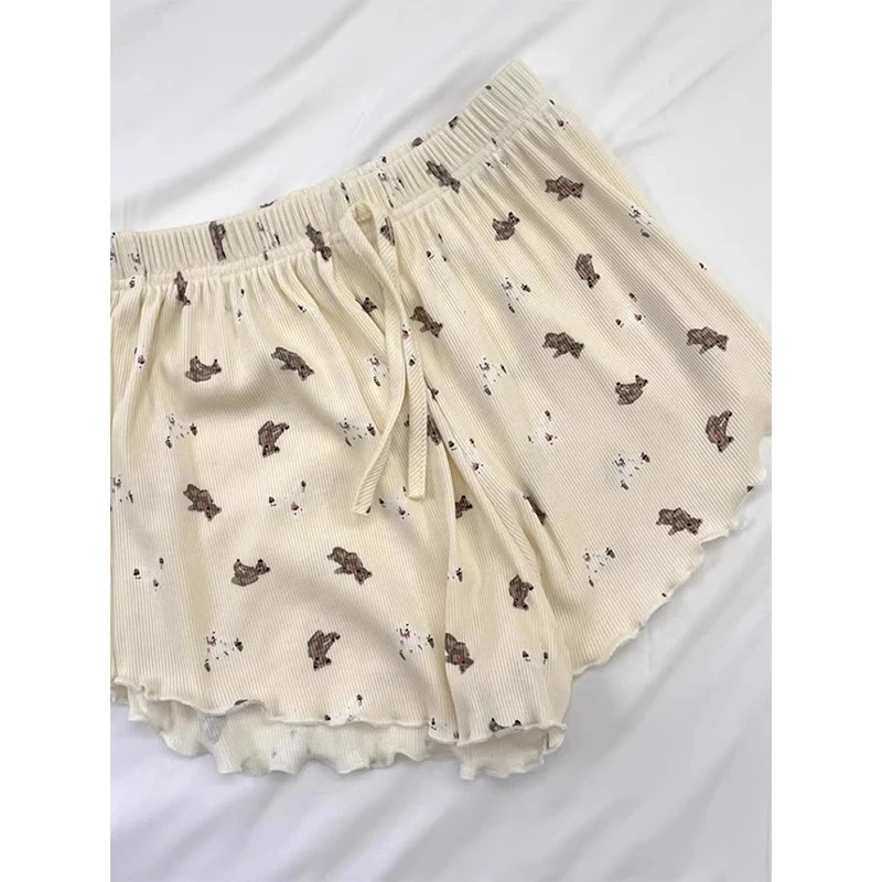 大码300斤简约百搭莫代尔凉感宽松舒适遛弯裤居家懒人休闲短裤