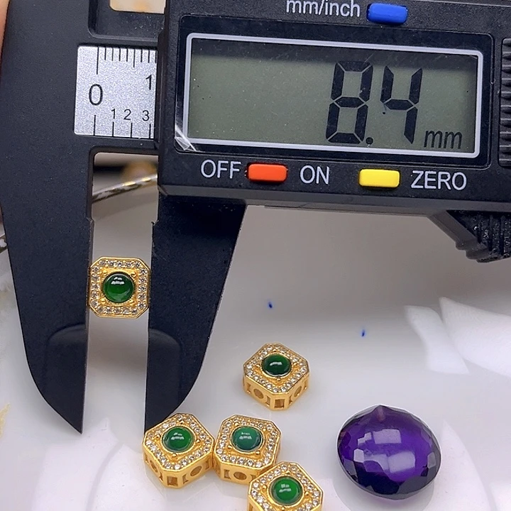 银S925镶嵌颈饰紫晶紫晶925镶嵌119