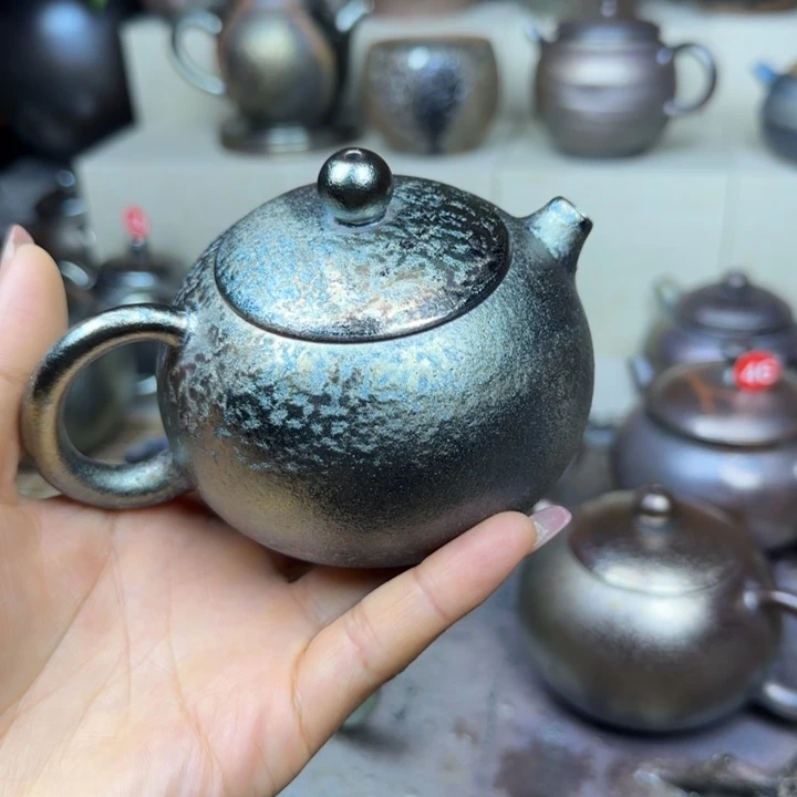 云南建水紫陶古法柴烧杯