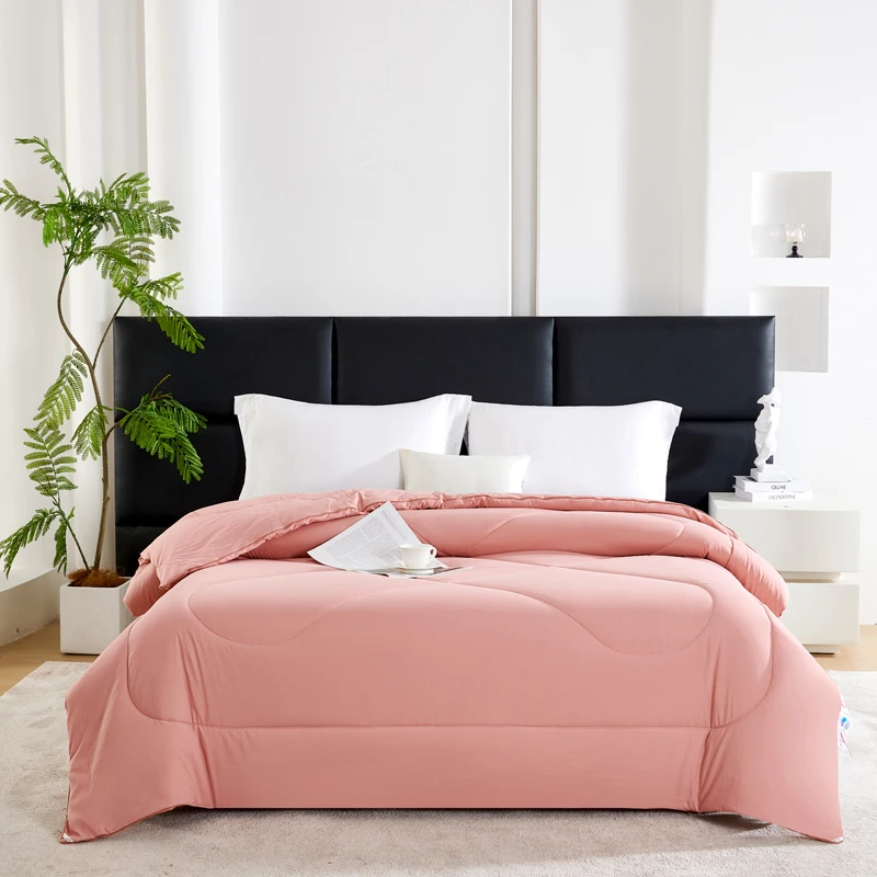 澳洲100%丝光羊毛填充羊毛被纯羊毛被子双人羊毛被芯恒温保暖