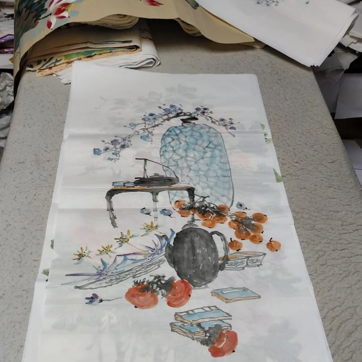 观***潮国画国画花鸟花鸟国画
