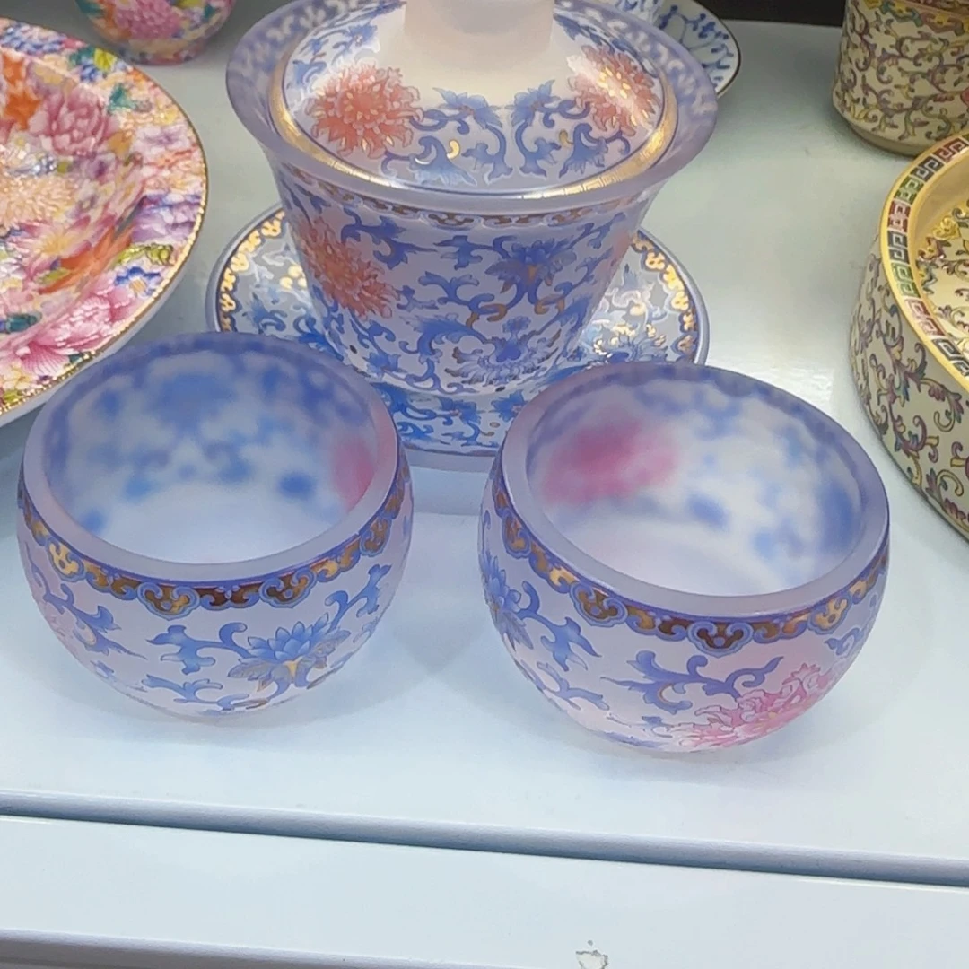 这些盖碗真好看！！！