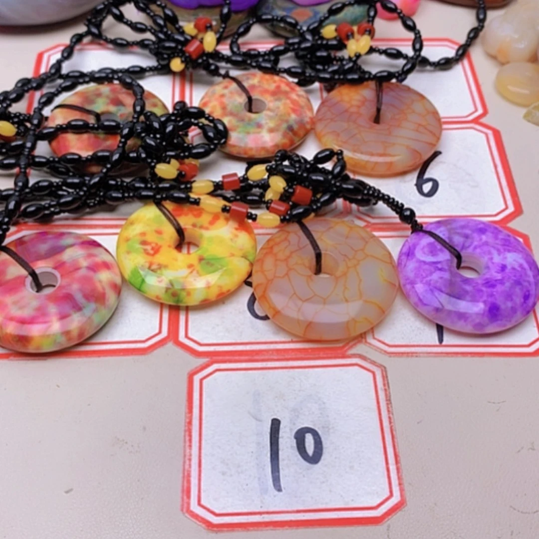 【闪购商品】未镶嵌玛瑙/玉髓珠宝半成品晓**月