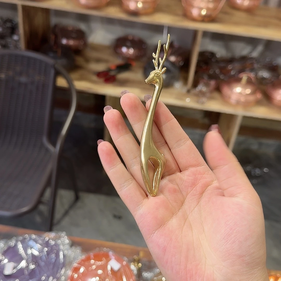 黄铜壶叉一个手工