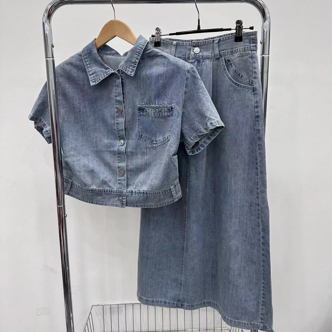 【周周家】5779濮院夏季桑蚕丝套装女士休闲时尚街头风