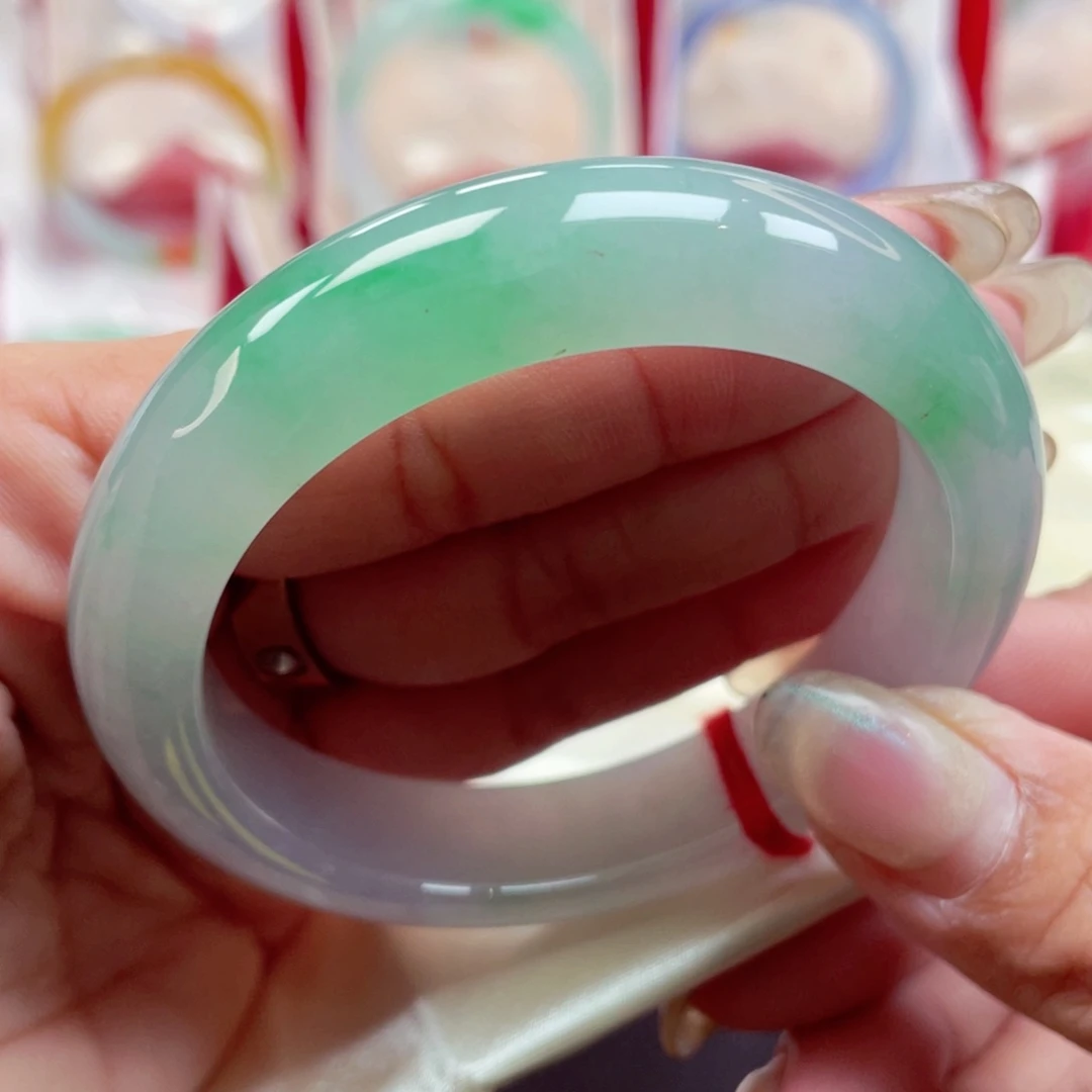 未镶嵌手镯翡翠5354敏   10号