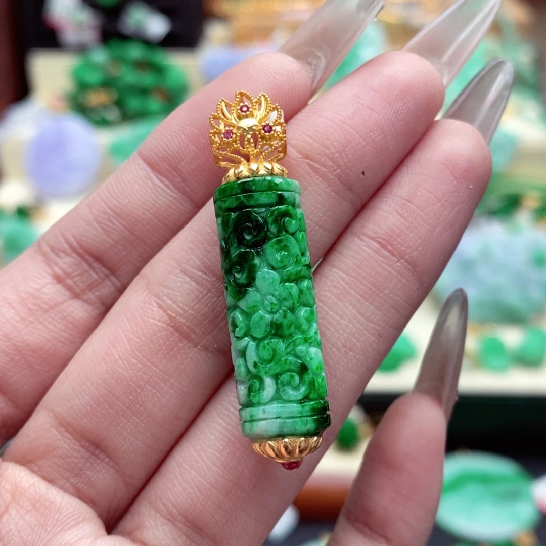 颈饰未镶嵌翡翠翡翠吊坠