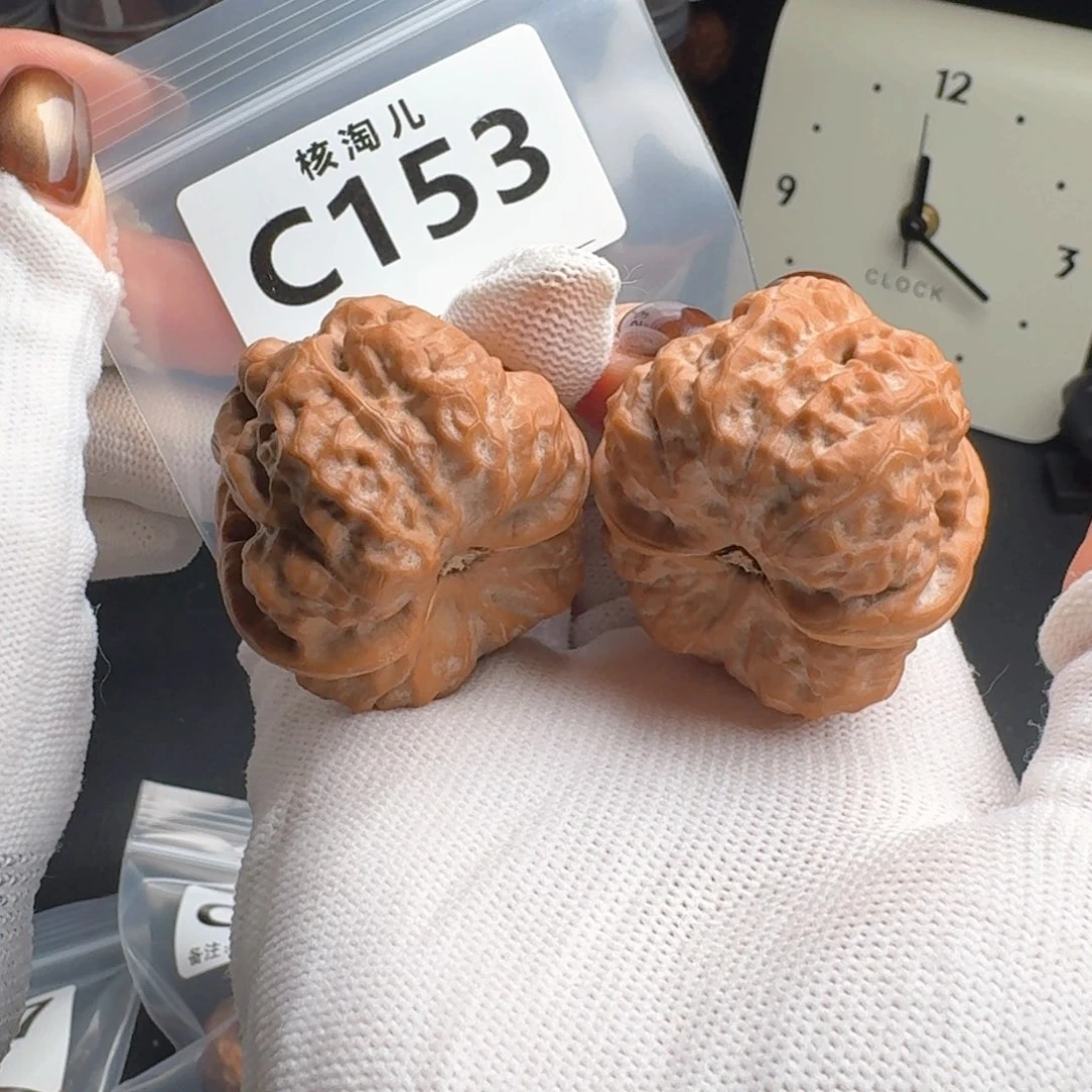 把件文玩核桃40蛙蛙C153