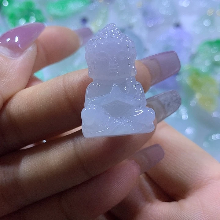 翡翠未镶嵌颈饰天然翡翠A货吊坠