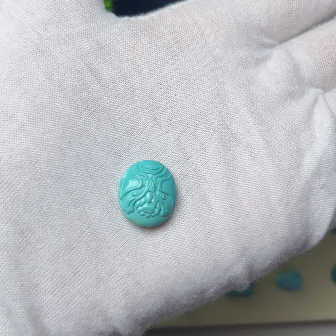绿松石合金吊坠(不含链)