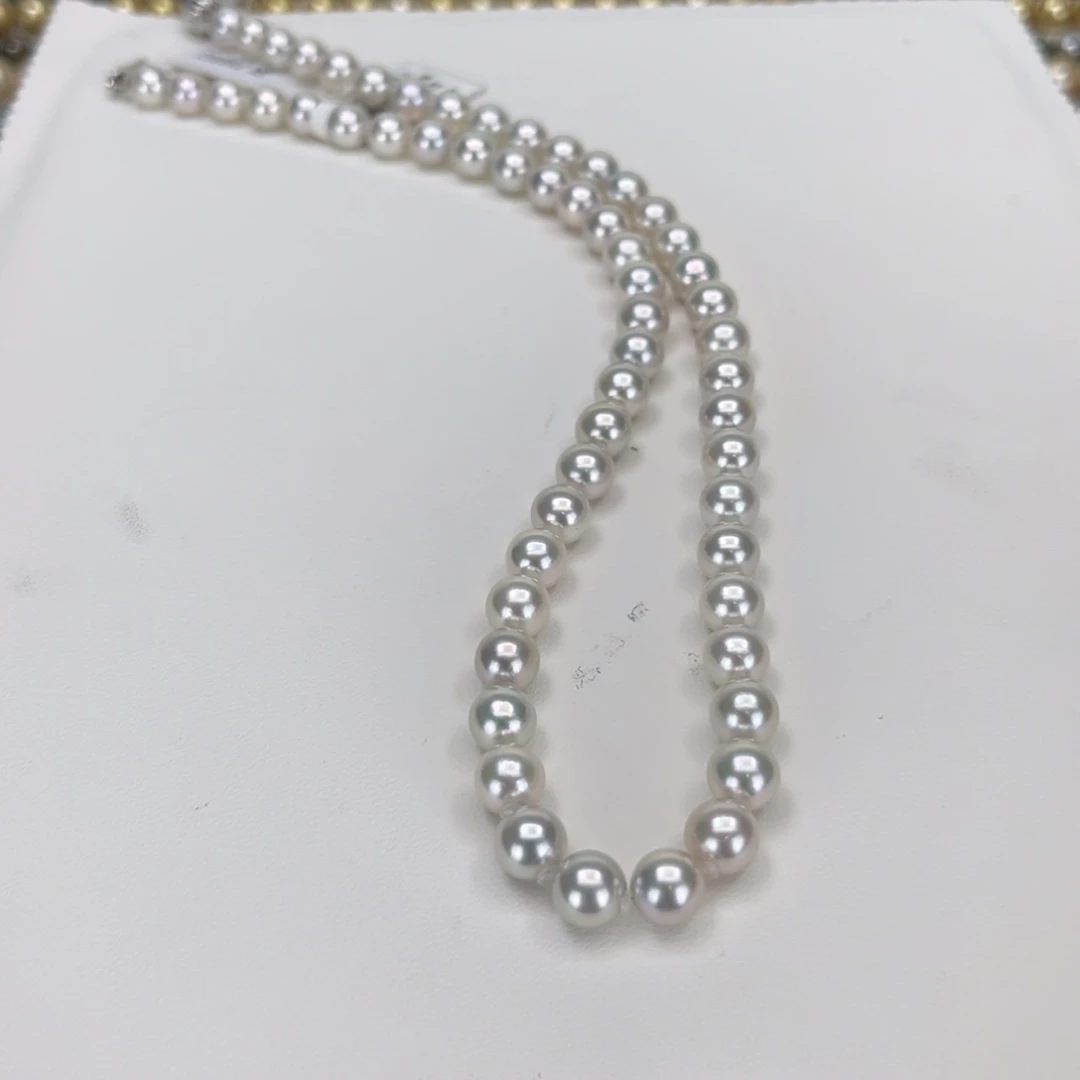 颈饰未镶嵌海水珍珠775真科研大证蓝玫瑰