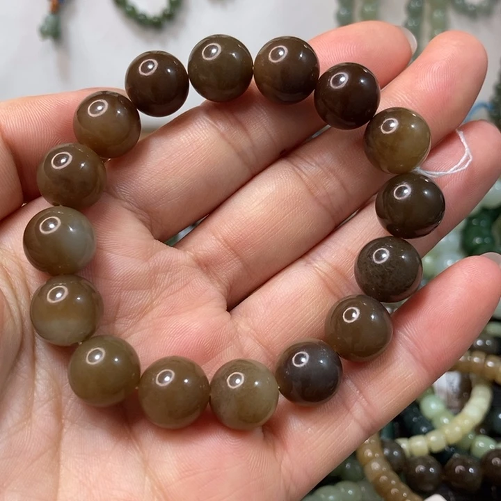 和田玉手串未镶嵌