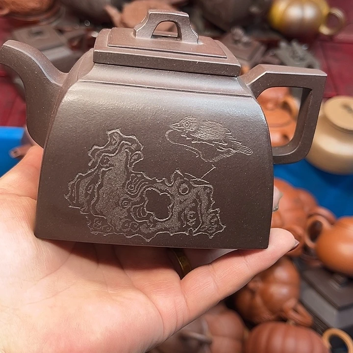 紫砂茶壶茗****馆紫砂……瑕疵是