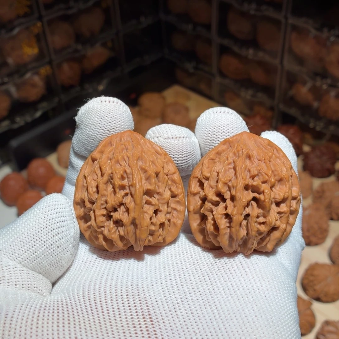 把件文玩核桃饕餮纹