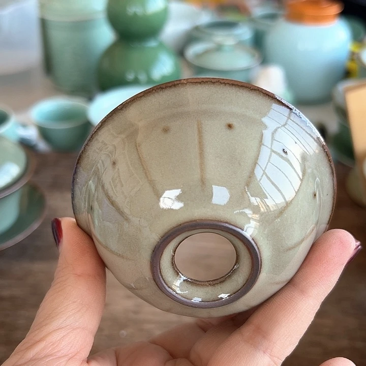 小米茶器龙泉青瓷