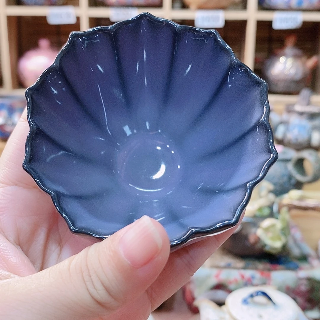 粗陶志野柴烧茶器