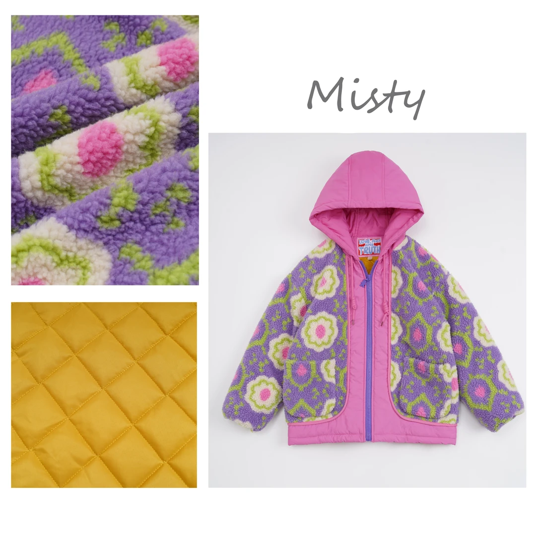 儿童女童冬季棉服加绒加厚时尚加绒加厚2024设计师新款