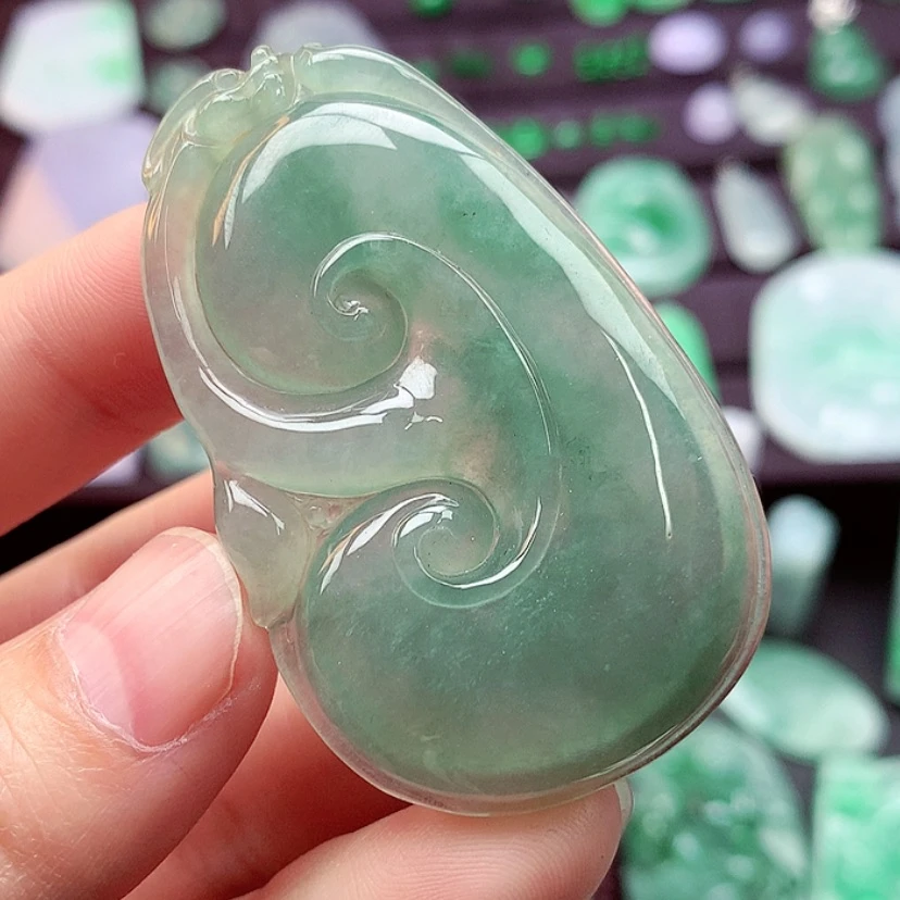 【闪购商品】吊坠(不含链)未镶嵌翡翠如意