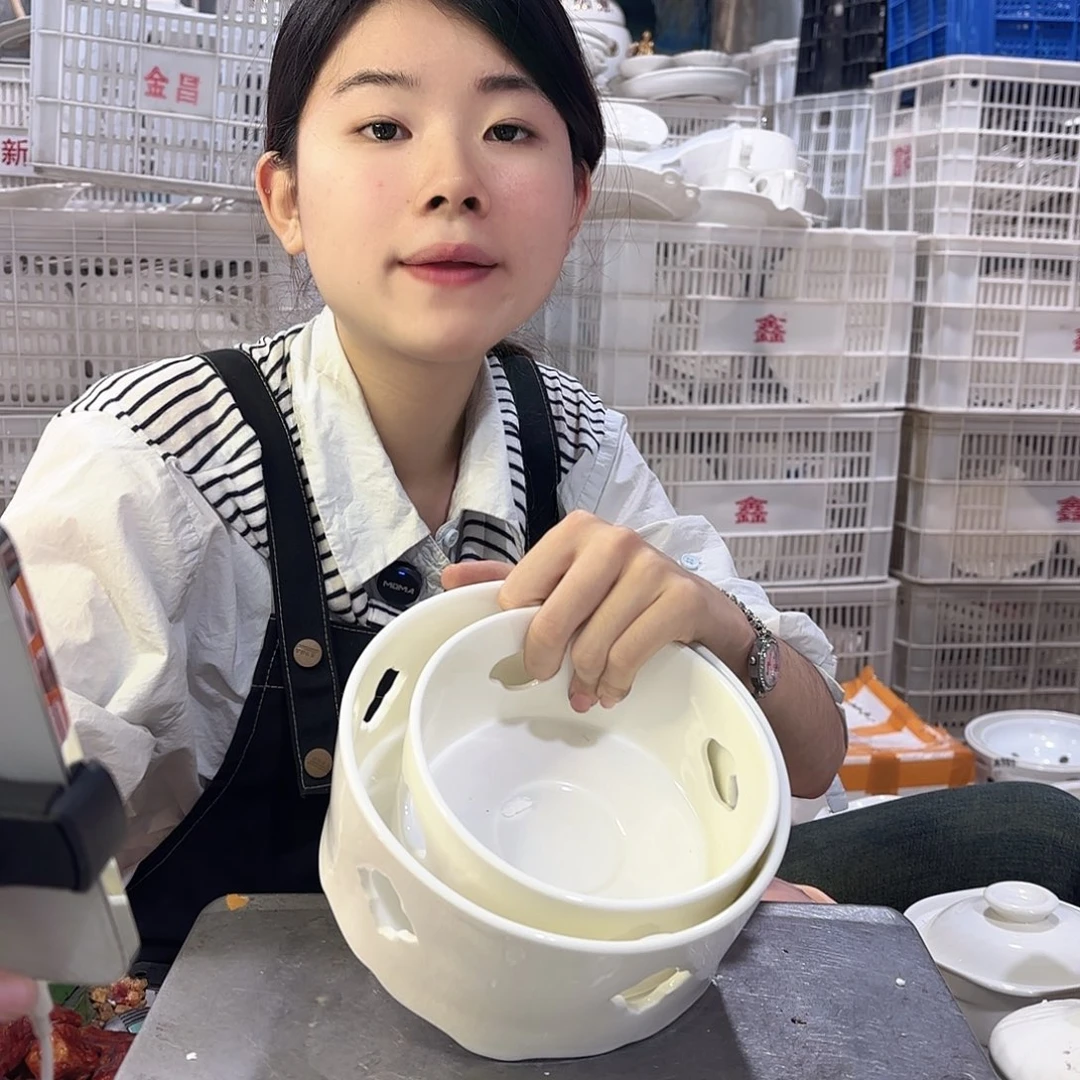 盘微瑕产品………一大一小炉