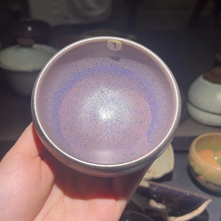瓷便携款宋御柴烧精品主人杯
