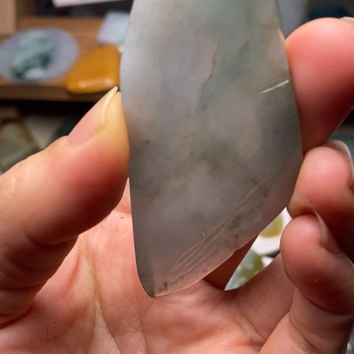 翡翠未镶嵌颈饰天然