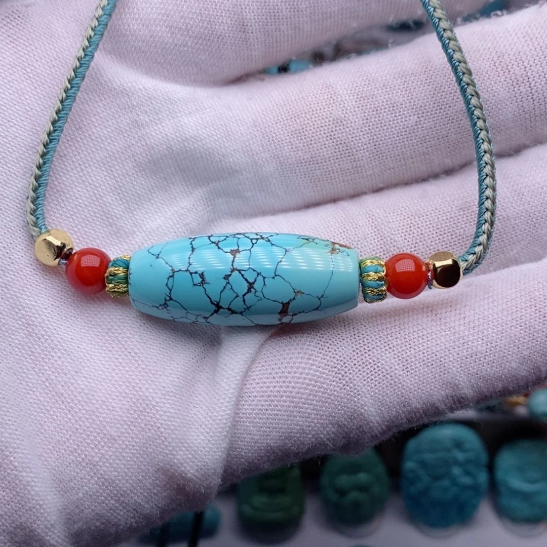 绿松石挂件未镶嵌