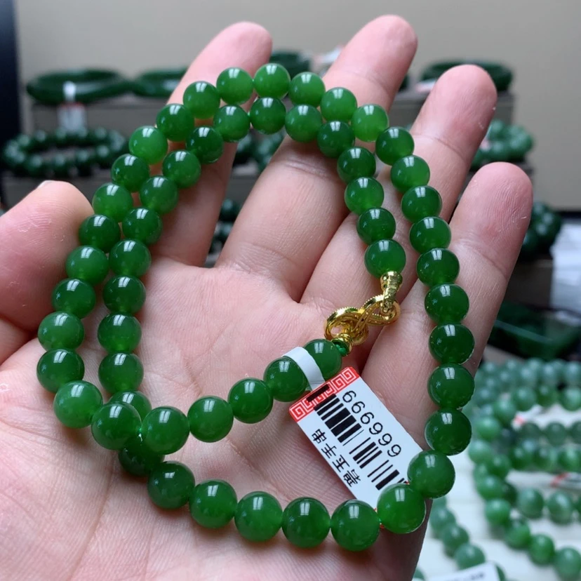 【闪购商品】手链未镶嵌和田玉（碧玉）