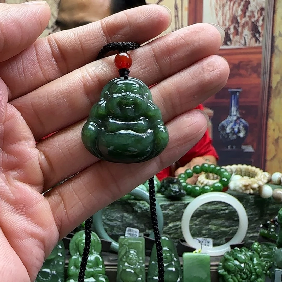 和田玉未镶嵌珠宝奇石吊坠