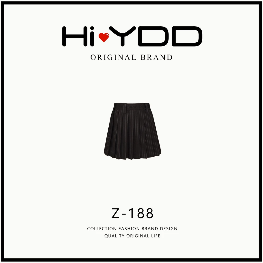 YDD•「Z-188」25夏季新款时尚条纹元素潮流短裙裤W-18157