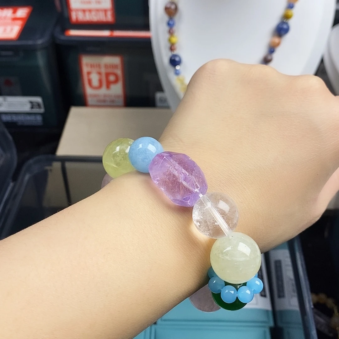 银S925镶嵌手链水晶