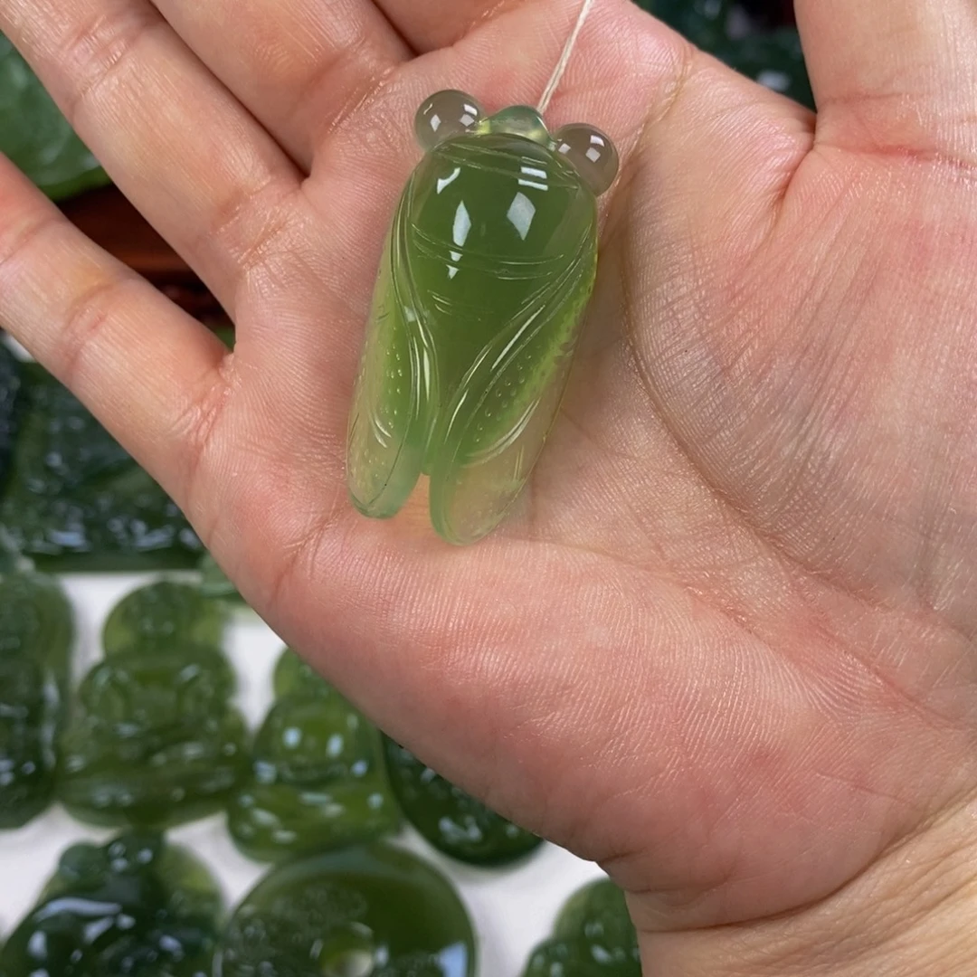 开***耶岫玉未镶嵌挂件挂件