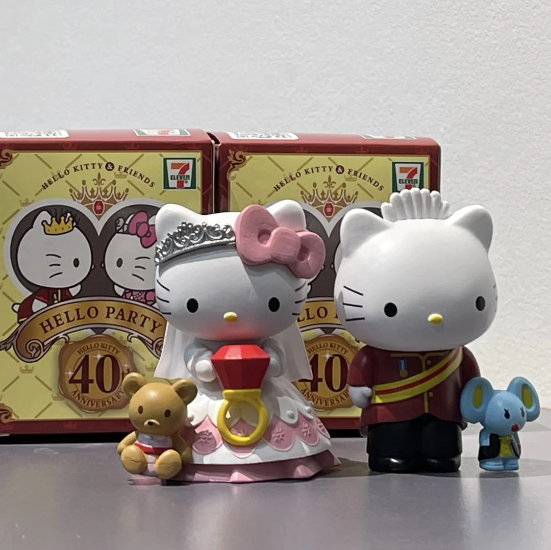经典婚礼kitty丹尼尔一组盲盒手办