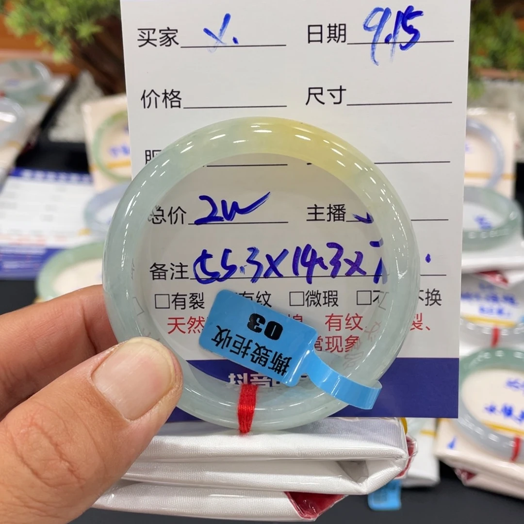 未镶嵌手镯翡翠X****
