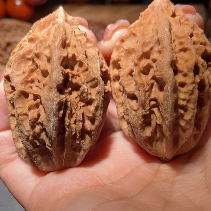 把件文玩核桃东北楸子小雪73