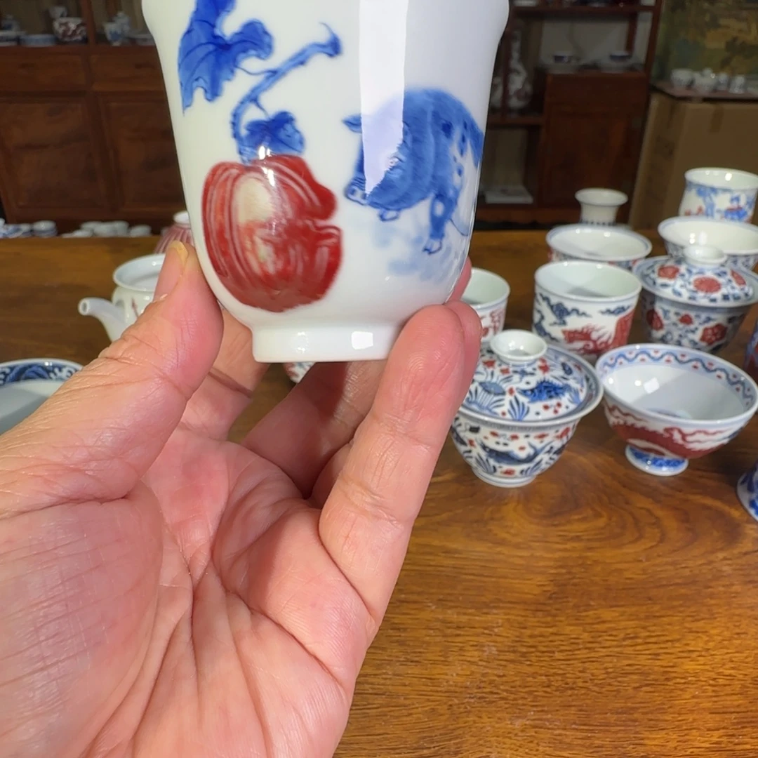 景德镇陶瓷原矿茶具