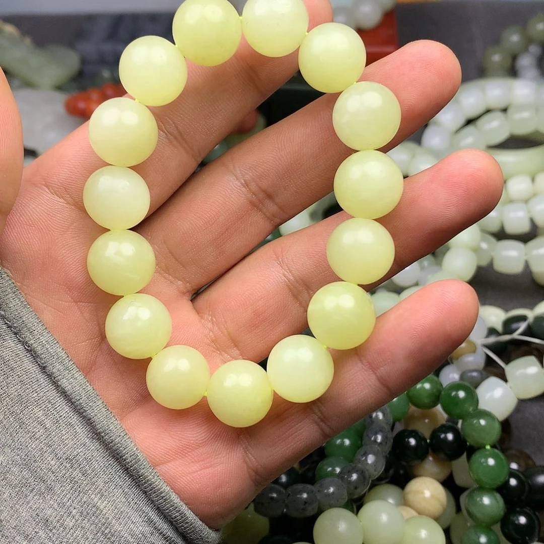 和田玉手链未镶嵌