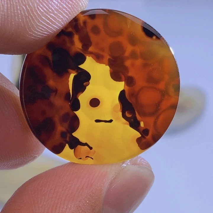 玛瑙/玉髓吊坠(不含链)未镶嵌余*琼