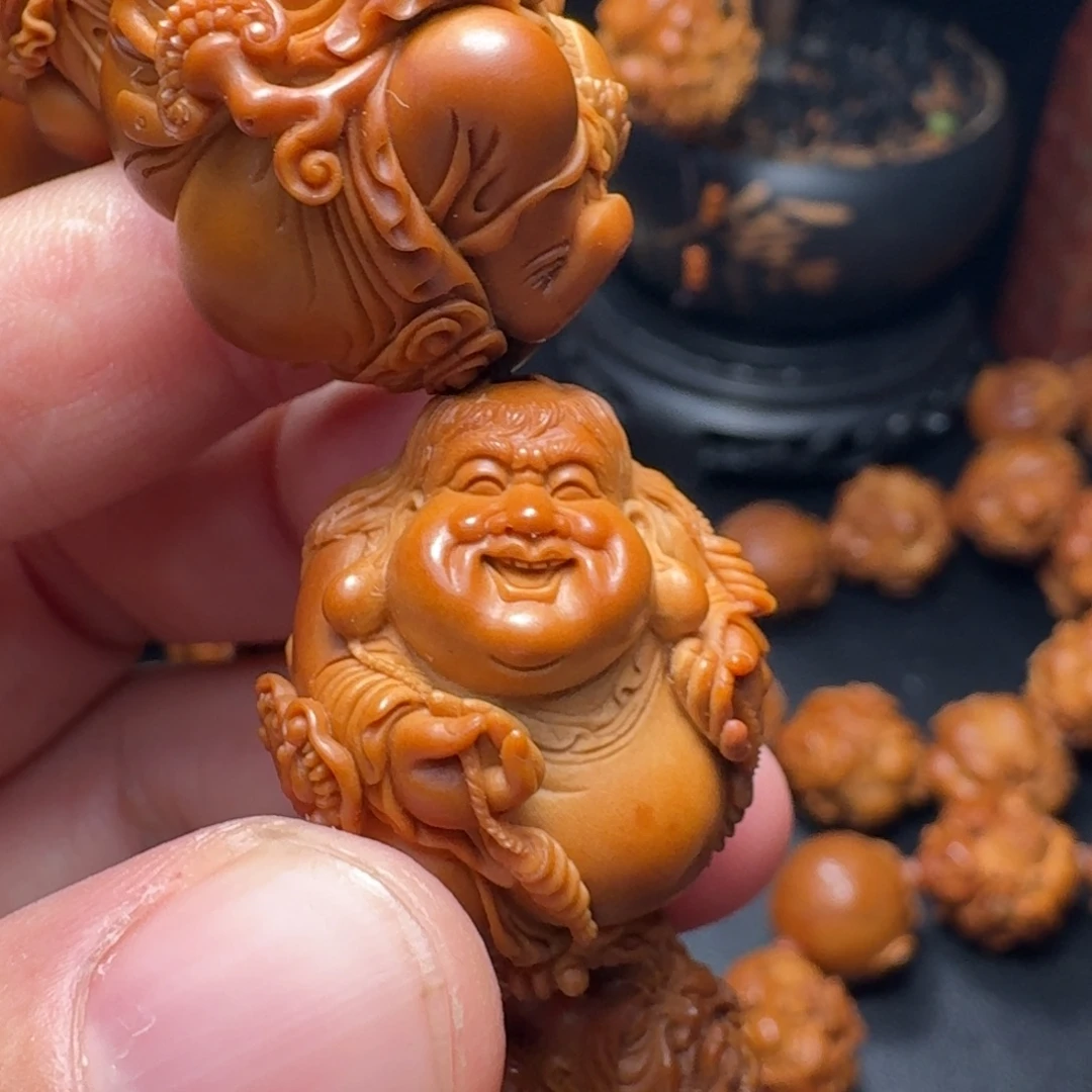 大***叶橄榄核手串/手链群仙