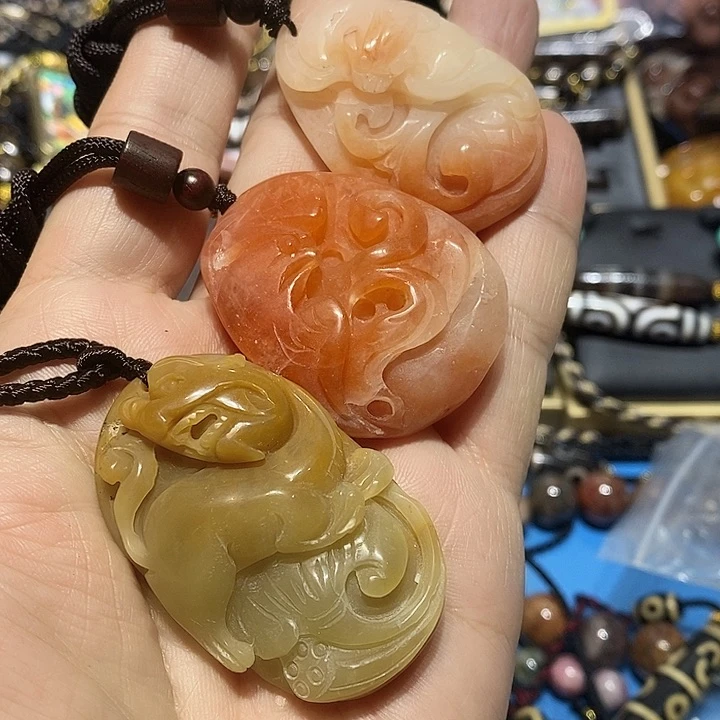 玛瑙/玉髓颈饰未镶嵌10号