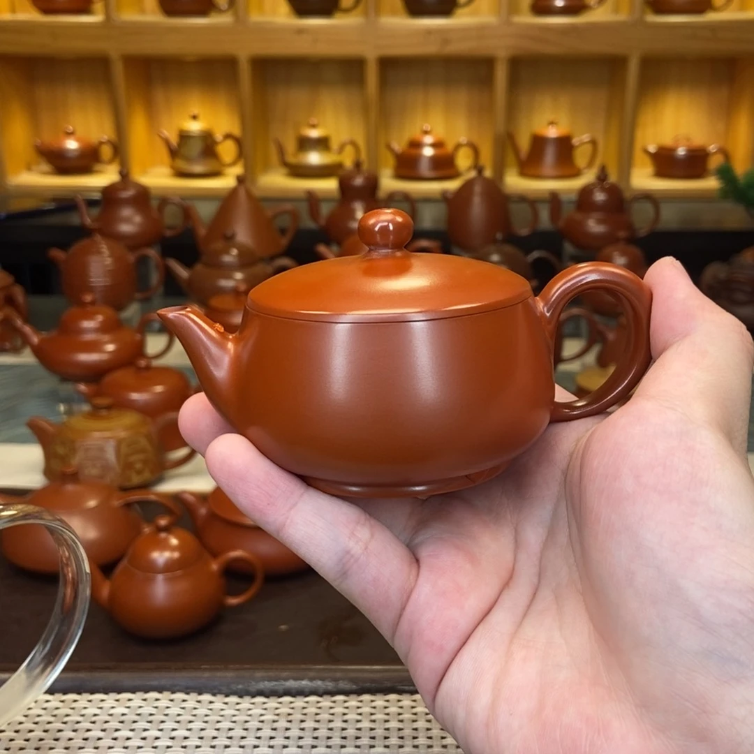 茶壶紫砂C*7潮州手拉壶手拉壶